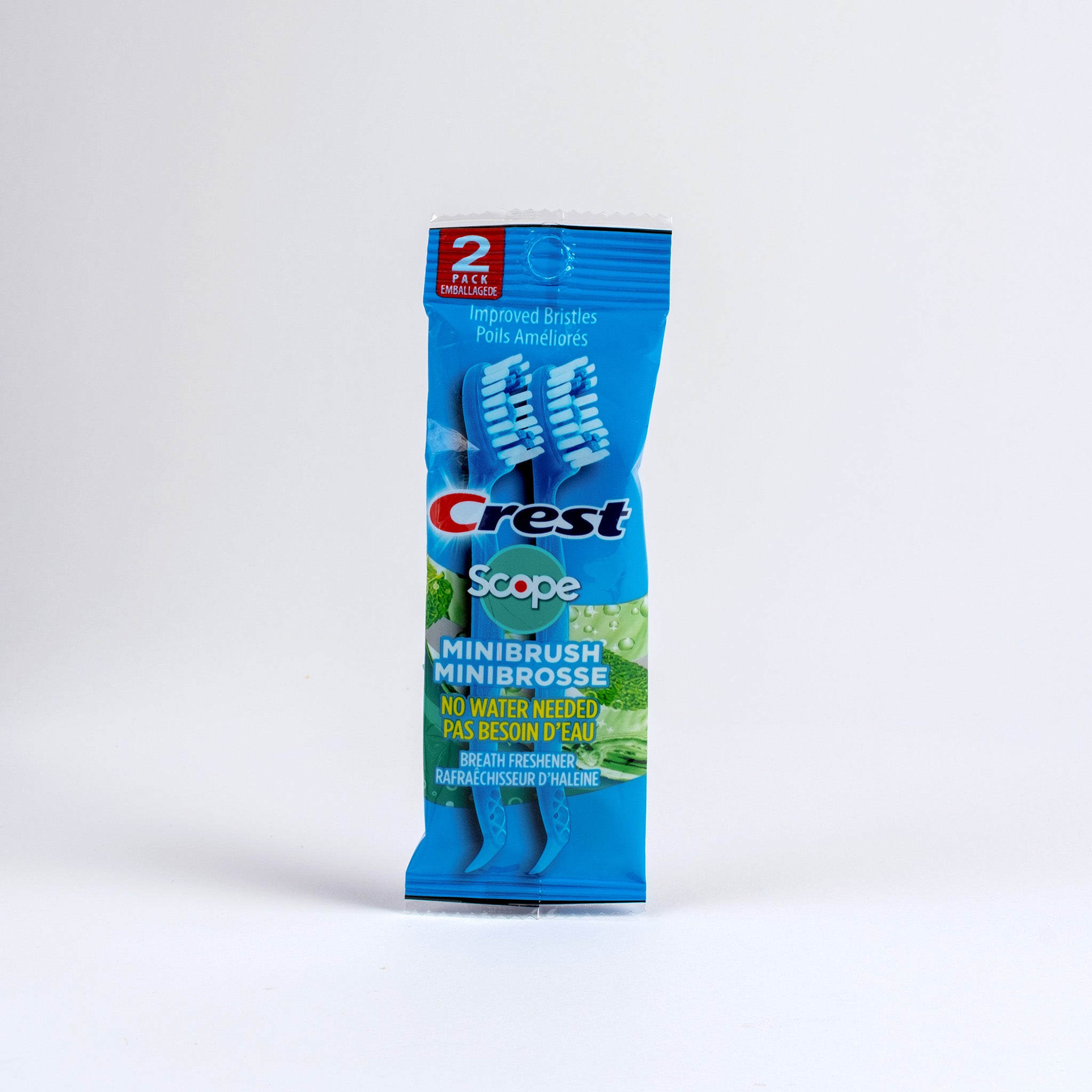 Crest Scope | Disposable Toothbrushes with Toothpaste and Pick