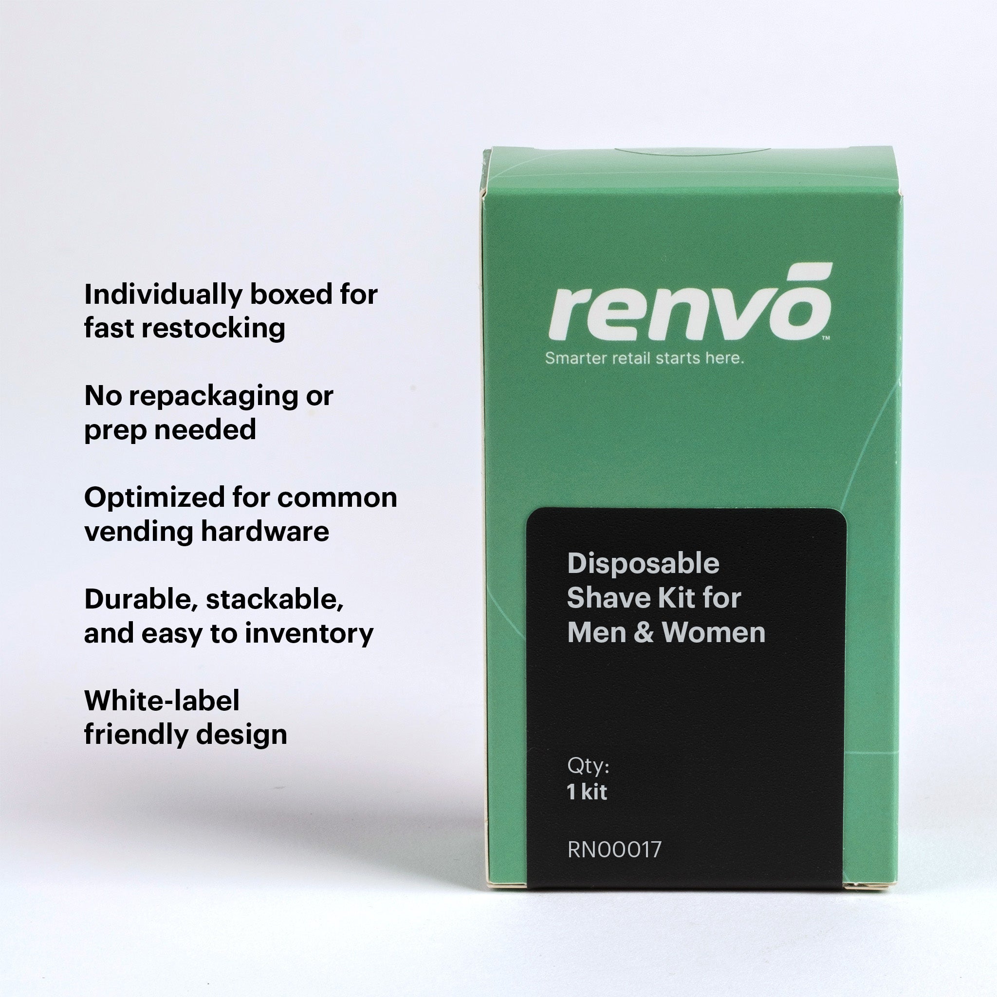 Disposable Shave Kit for Men & Women